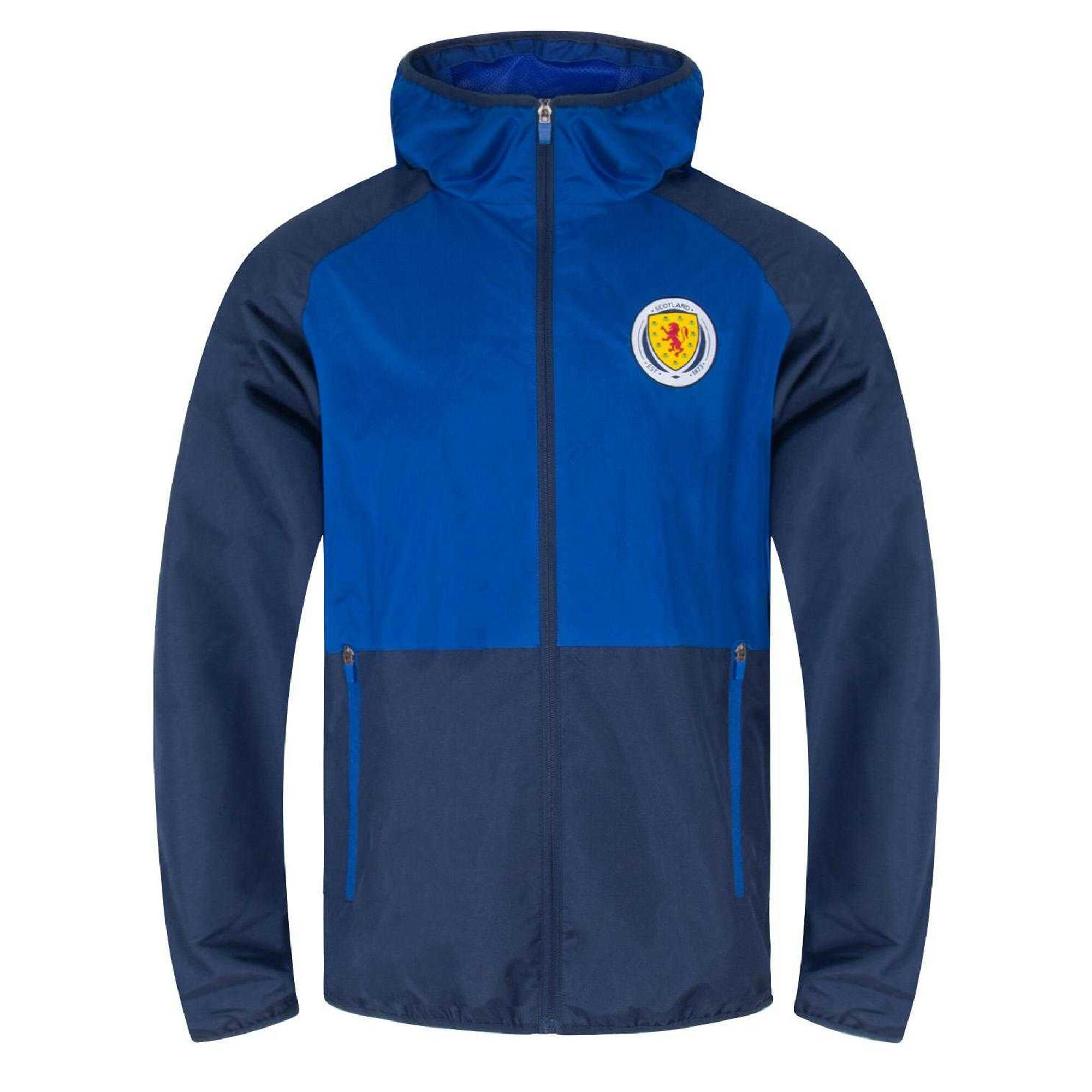 Scotland Mens Crest Raglan Windbreaker