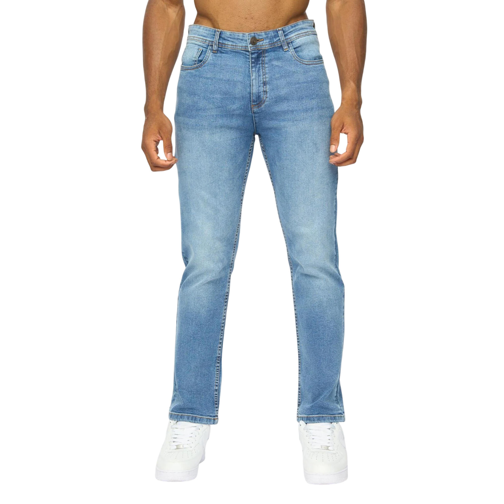 Duck and Cover Mens Janstar Straight Leg Jeans
