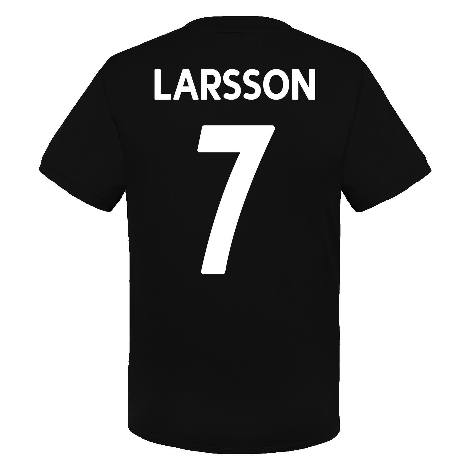 Celtic FC Boys Larsson 7 Polyester T-Shirt
