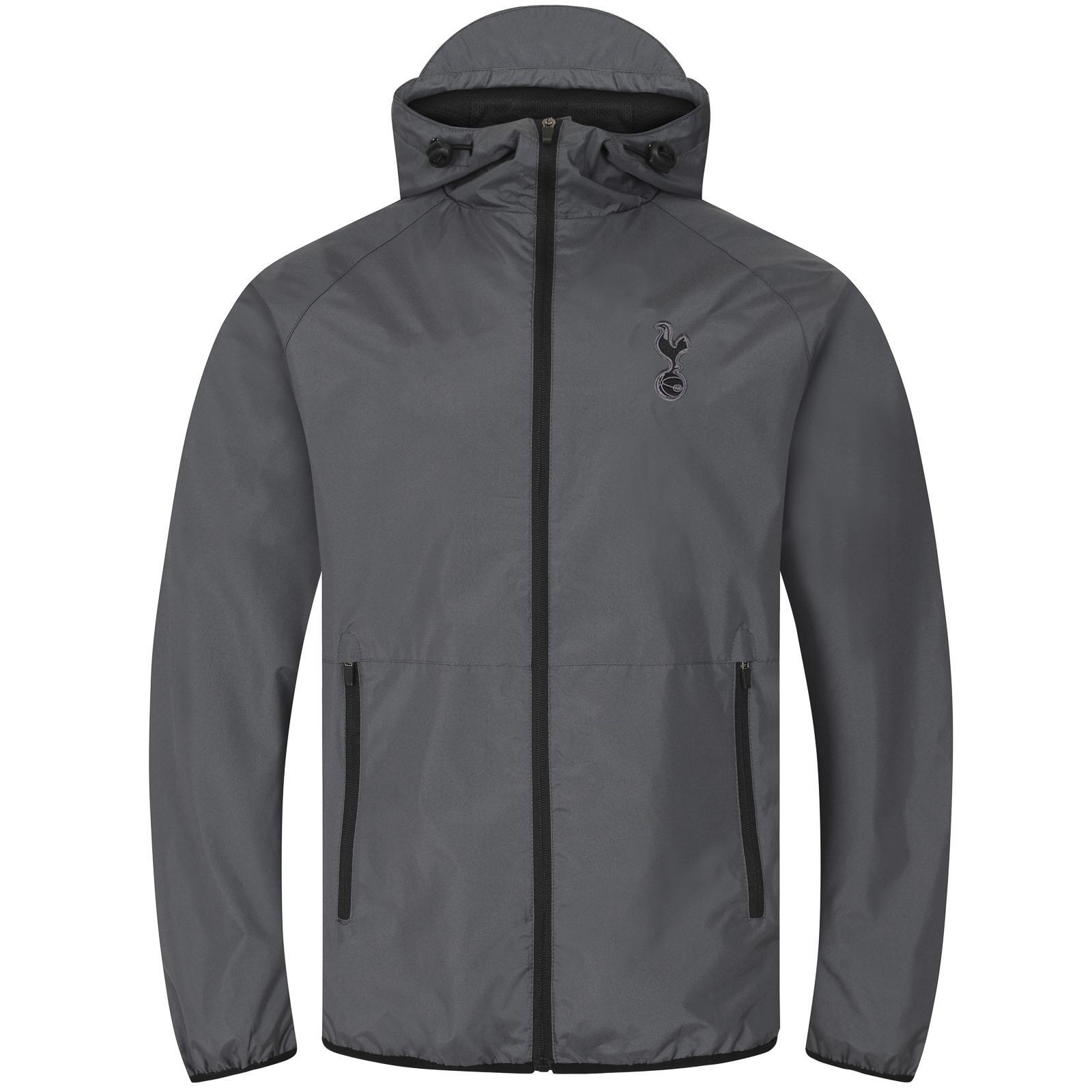 Tottenham Hotspur FC Mens Crest Peaked Windbreaker