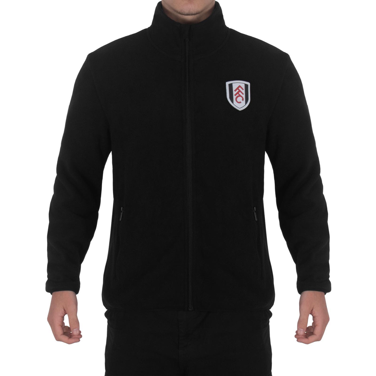 Fulham FC Mens Crest Fleece Jacket