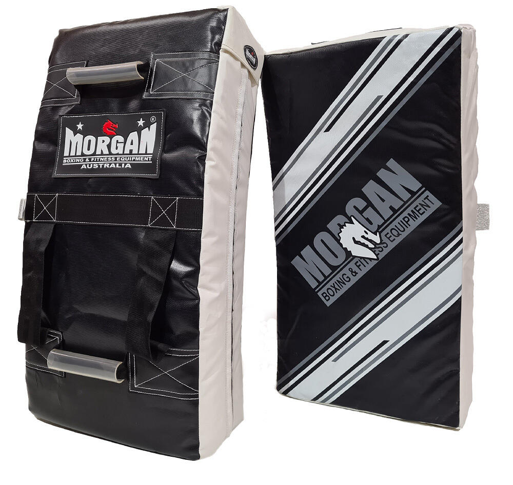 Morgan Aventus Heavy Duty Large Curved Strike & Hit Shield [Black]