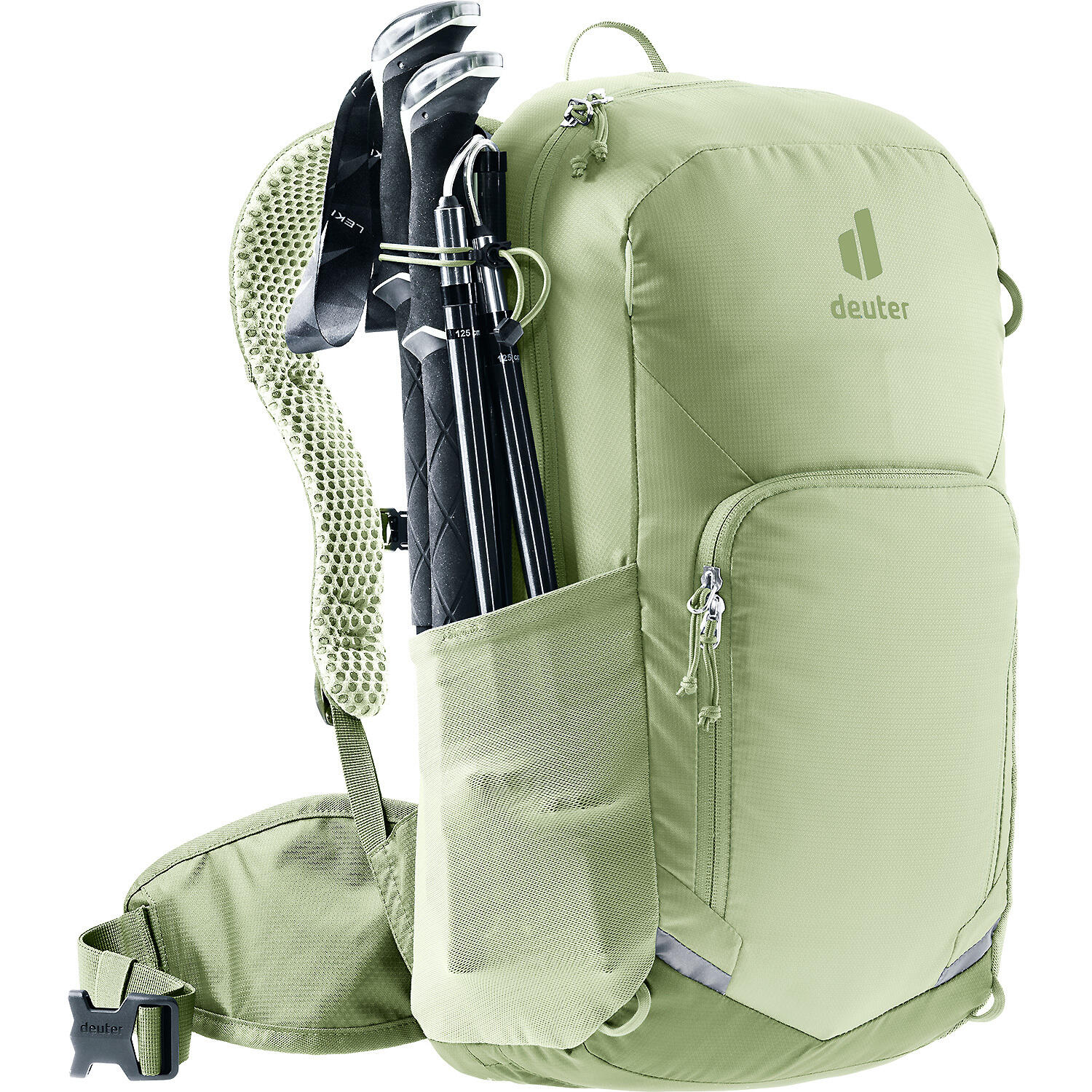 Sac à dos vélo Deuter Bike I 20 20L mineral‑grove Airstripes ventilé recyclable 3/7