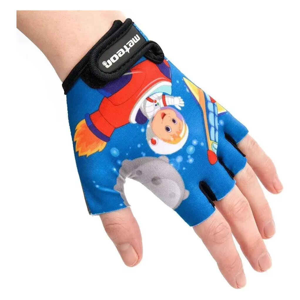 Meteor Kids Cycling Gloves for Boys and Girls – Anti-Slip and Padded