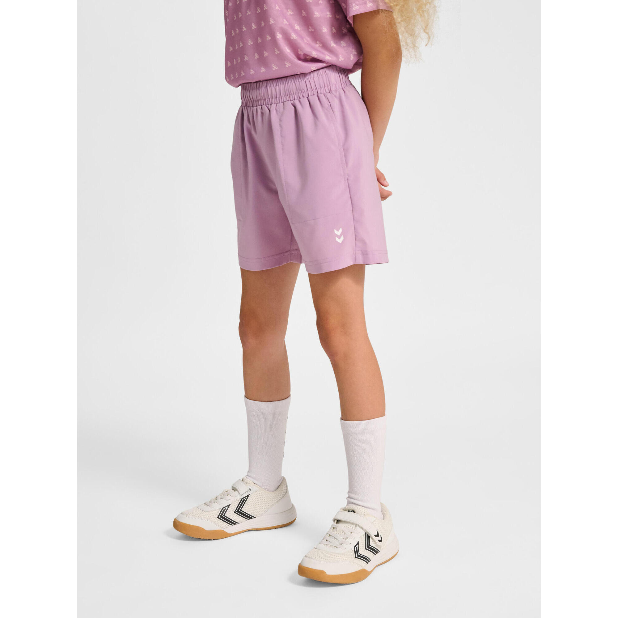 Hummel - Enfiler Short Hmljr Pulse Entraînement Enfant Hummel - Short - Violet - Decathlon