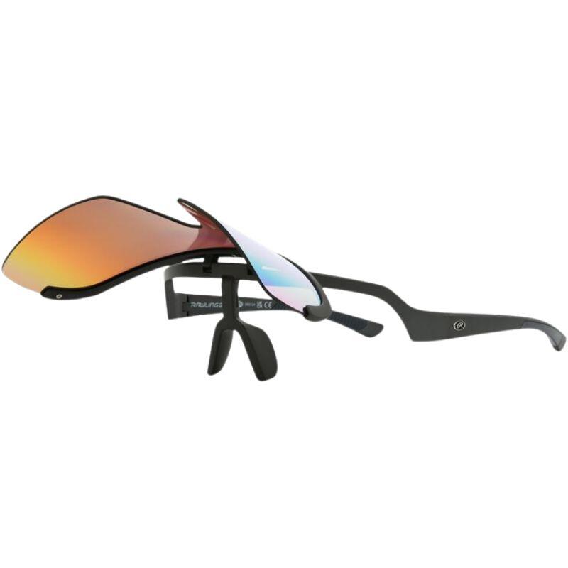 Rawlings FU 25 412 Charcoal Mirror Flip Up Sunglasses Baseball/Softball 4/4
