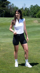 Short de golf femme Cabot – Taille haute, respirant, ultra-léger