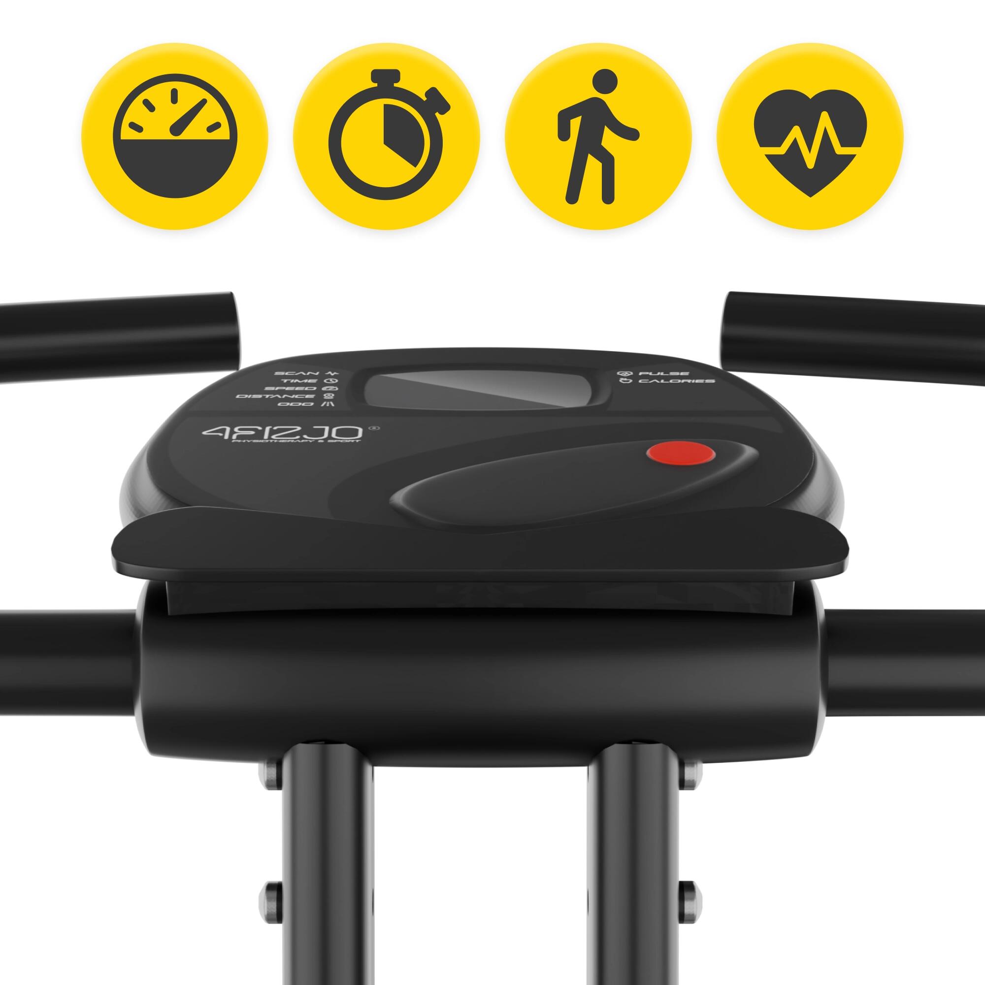 Rower stacjonarny magnetyczny do treningu w domu 4FIZJO MY-FLEX