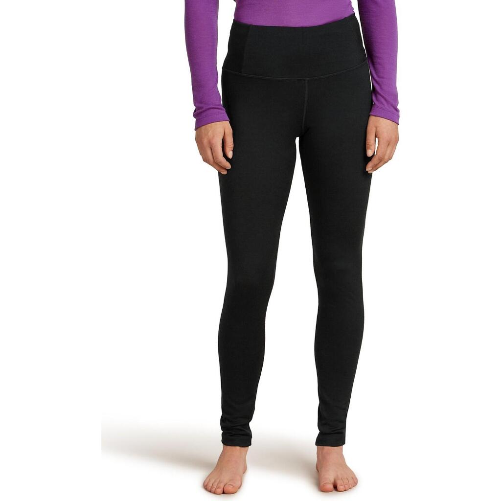 Icebreaker Oasis Baselayer Bottoms-Black