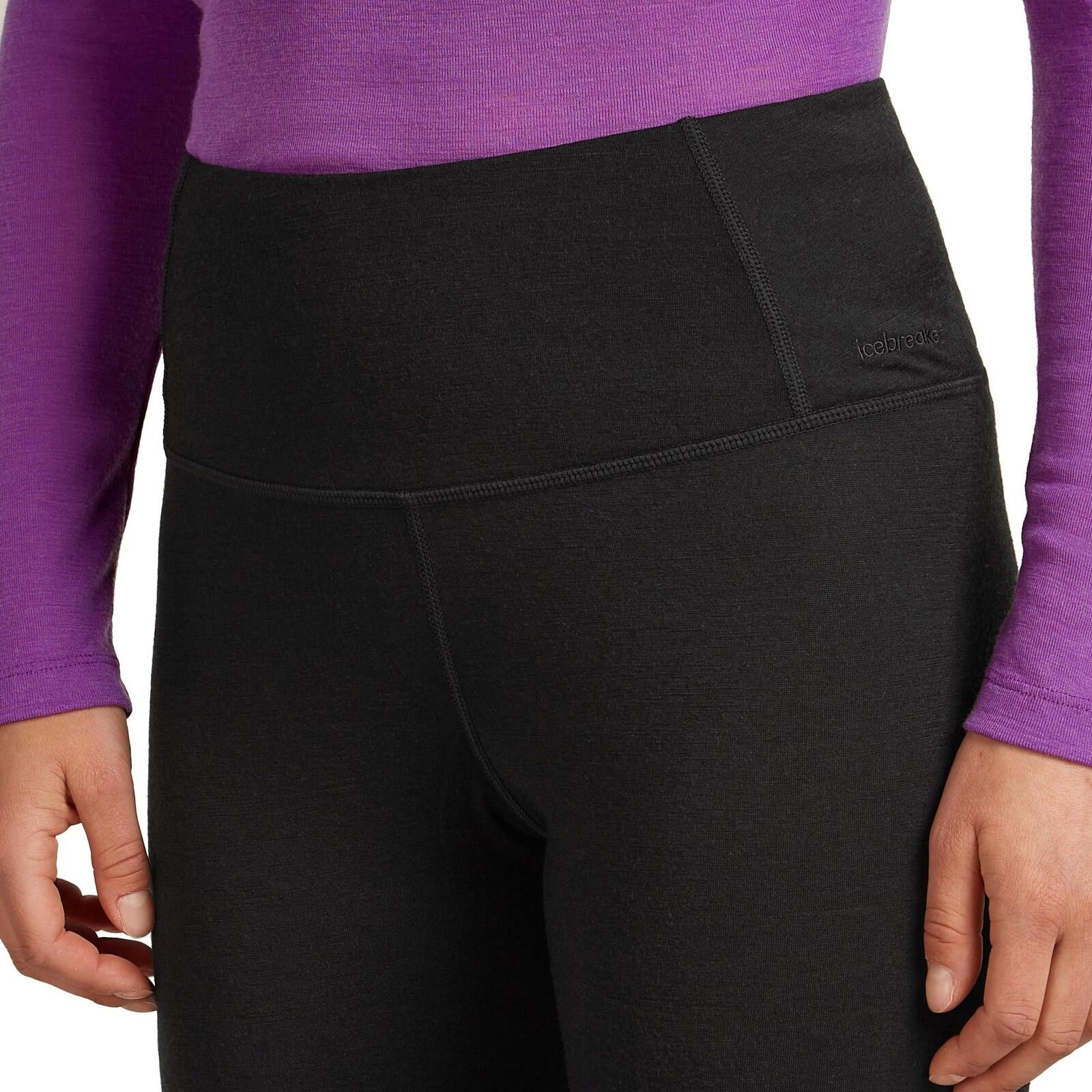 Legginsy termoaktywne damskie icebreaker Merino 200 Oasis High Rise 4/7