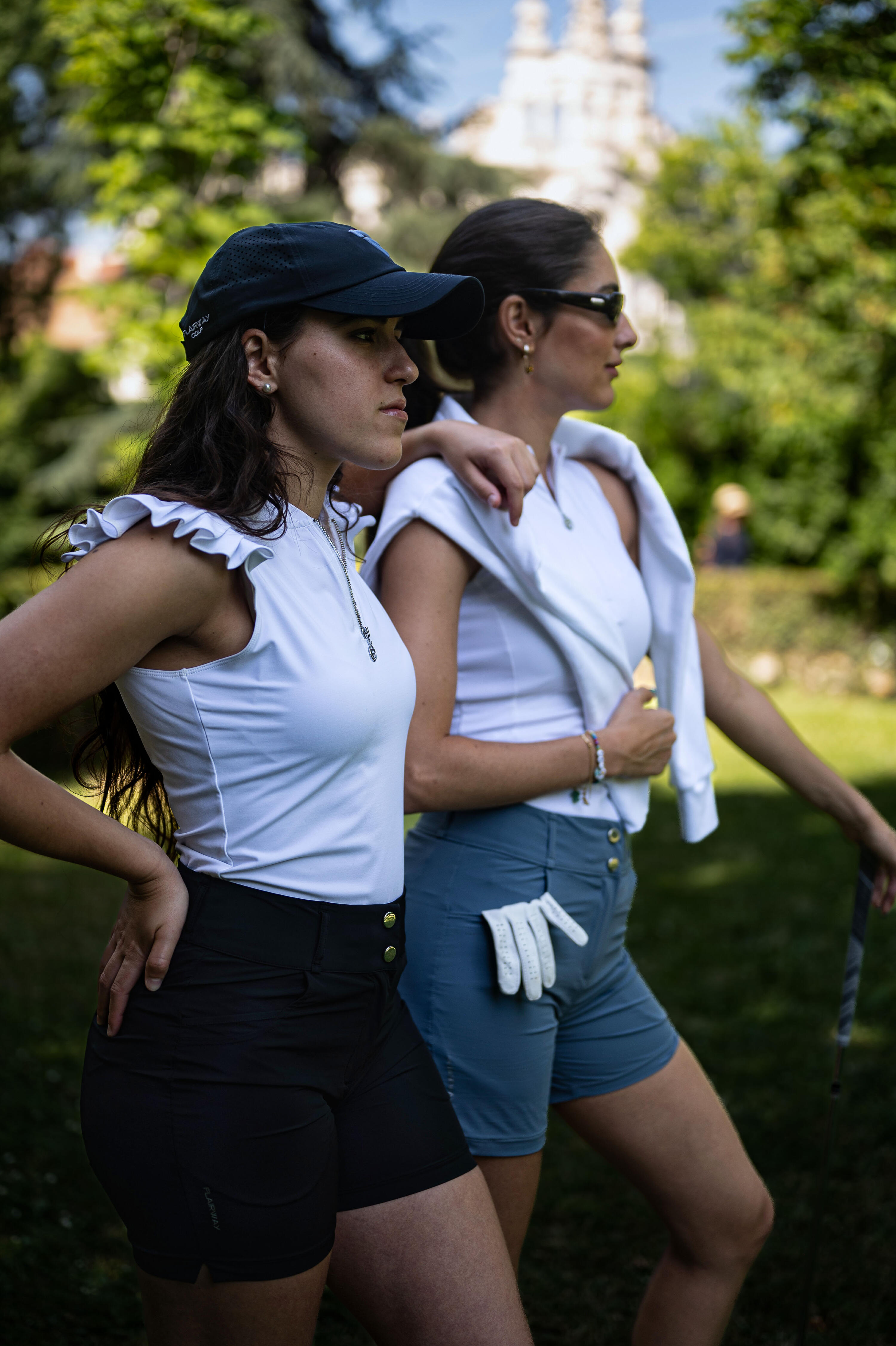 Short de golf femme Cabot – Taille haute, respirant, ultra-léger 5/5
