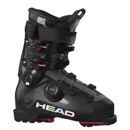 Schoenen - ski - dames - edge 95 boa - zwart/fuchsia