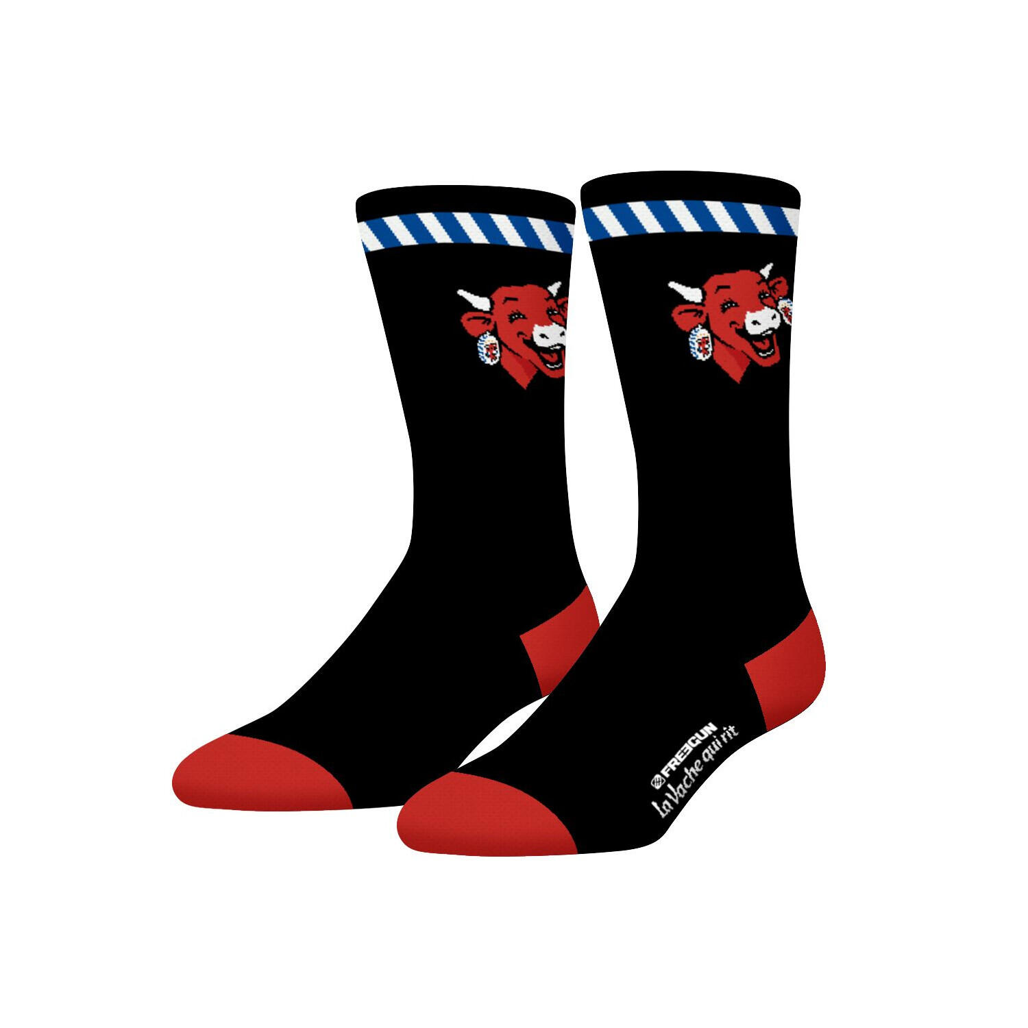 Lot de 4 paires de chaussettes homme La vache qui rit 4/5