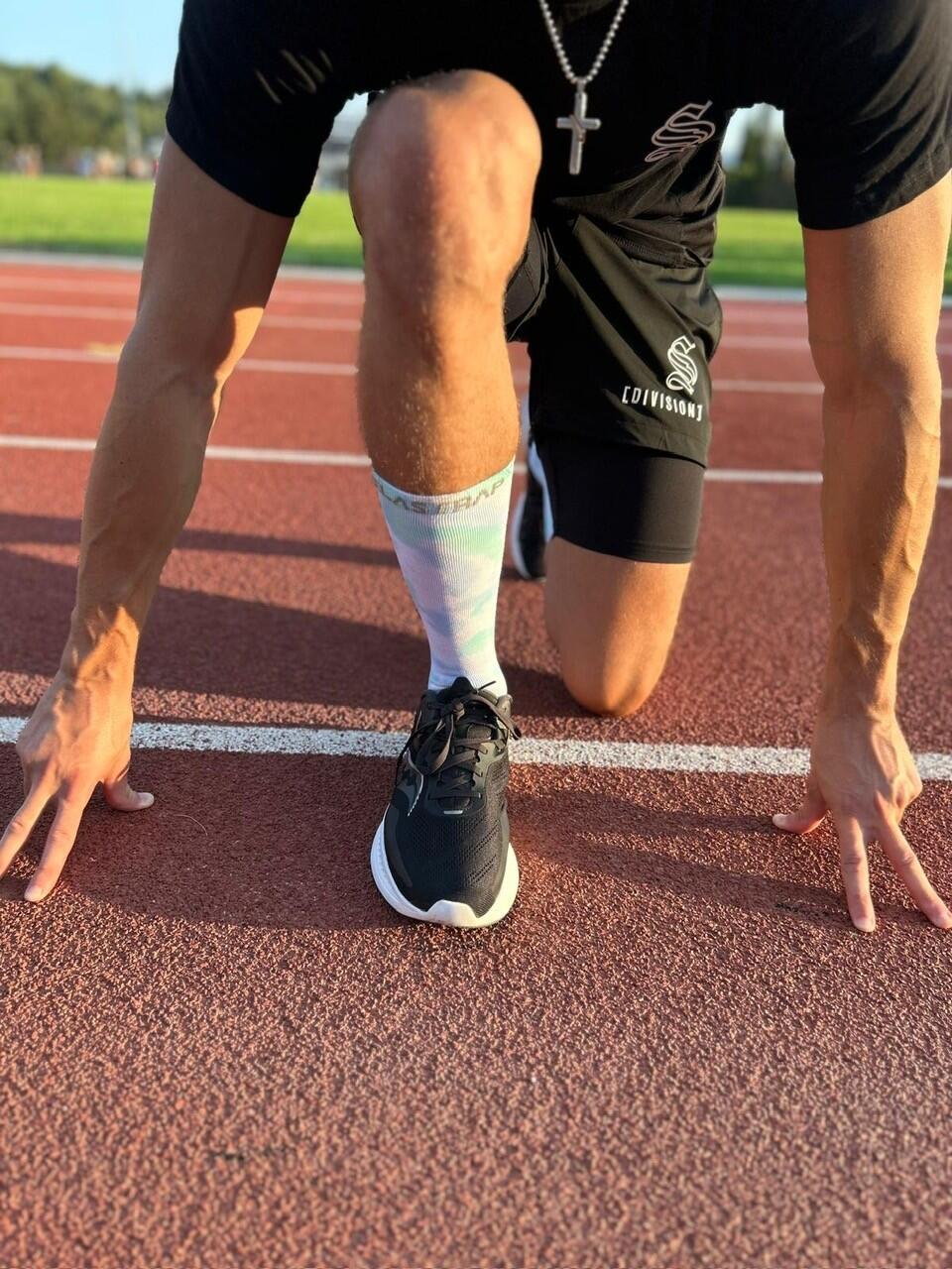 Chaussettes de Course Mi-Mollet - Running, Vélo et sports - La Nature 5/6