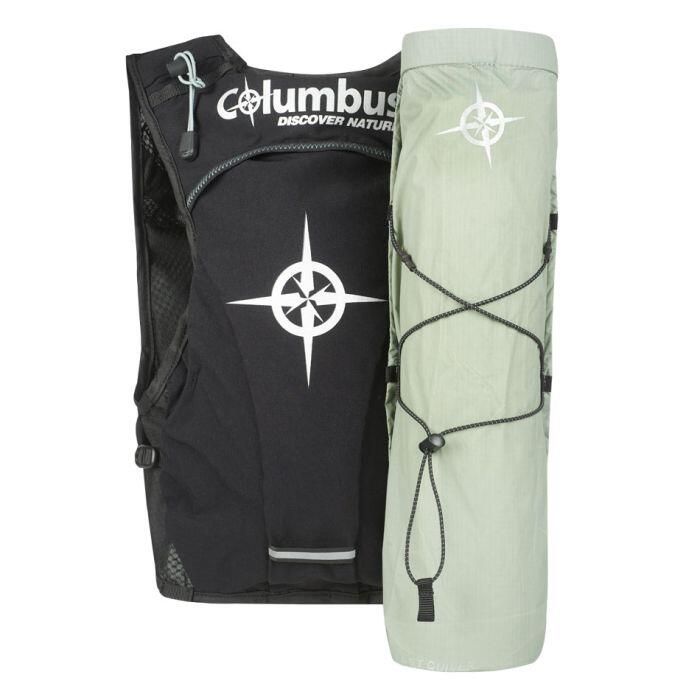 Gilet d'Hydratation Ultra Léger Columbus Noir 3/4