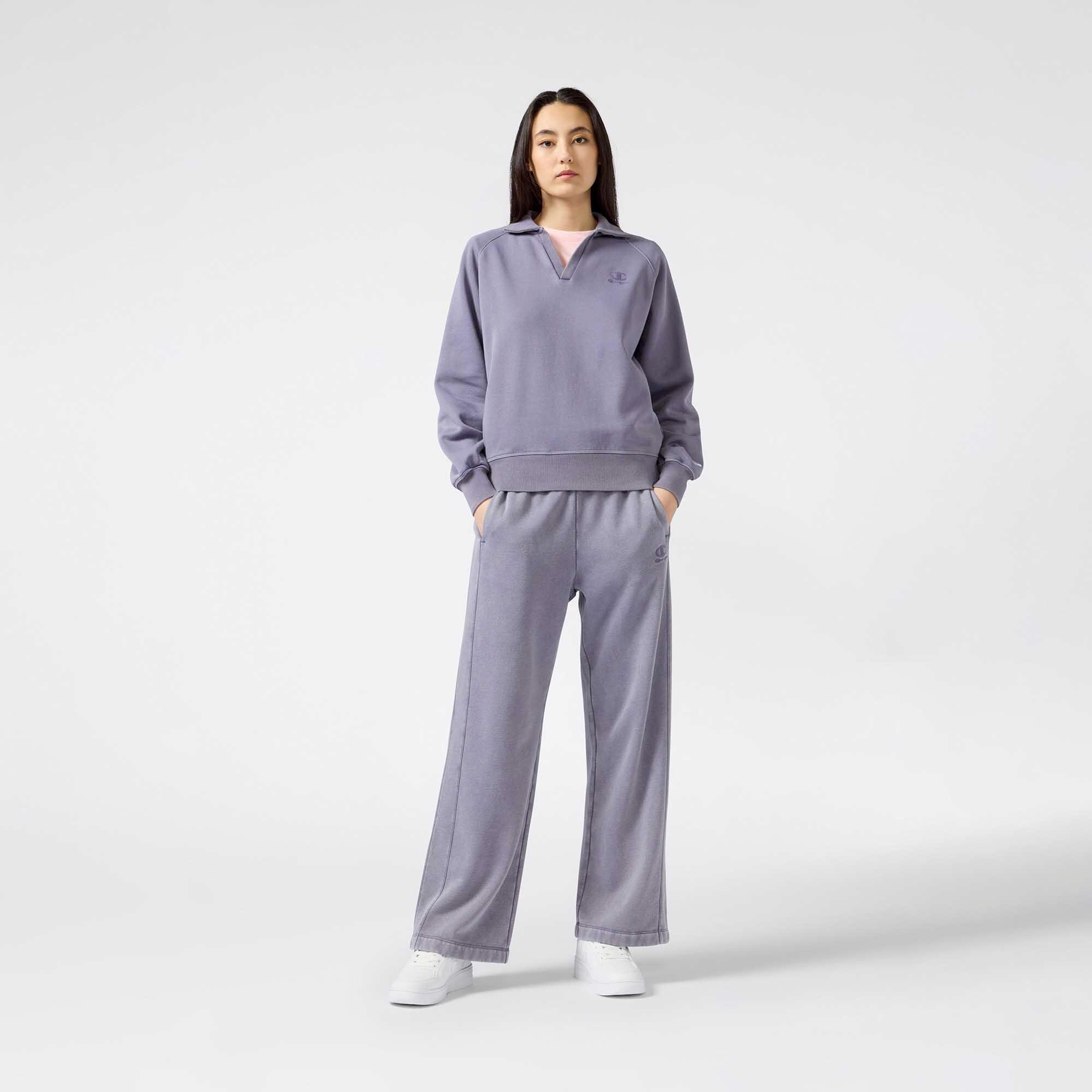 Pantalon Champion Wide Leg Pants Femme 4/4