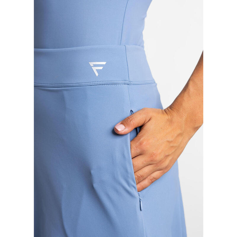 Fustă de golf pentru femei Pebble – Talie înaltă, stretch, croi avantajos