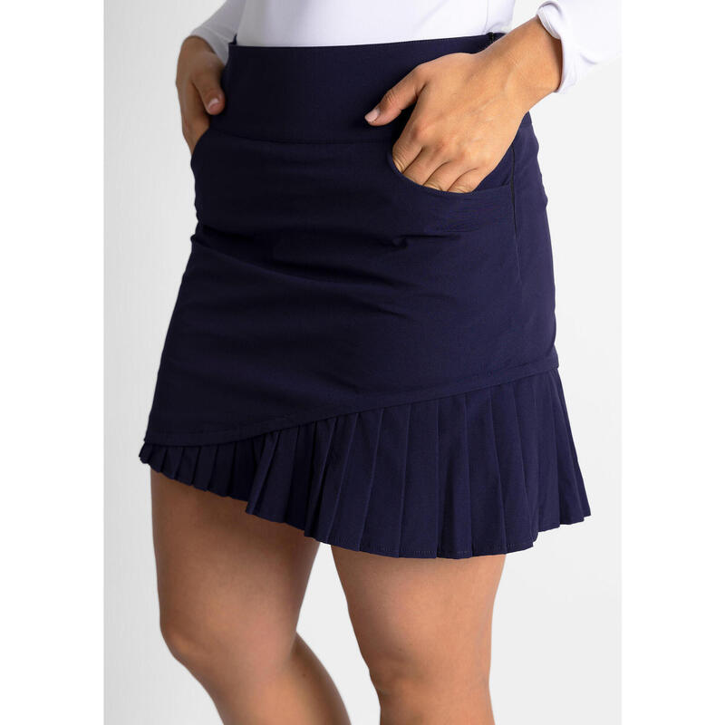 Fustă de golf pentru femei Ellerston – Talie înaltă, pliuri elegante