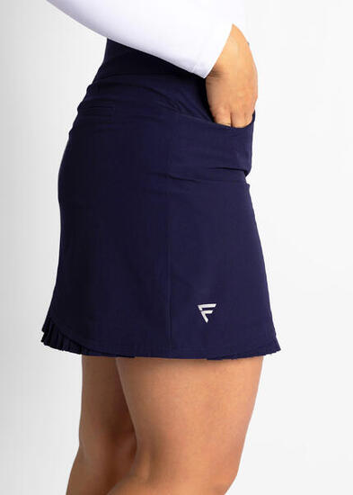 Gonna da golf donna Ellerston – Vita alta plissettata fit performante