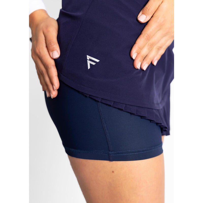 Fustă de golf pentru femei Ellerston – Talie înaltă, pliuri elegante
