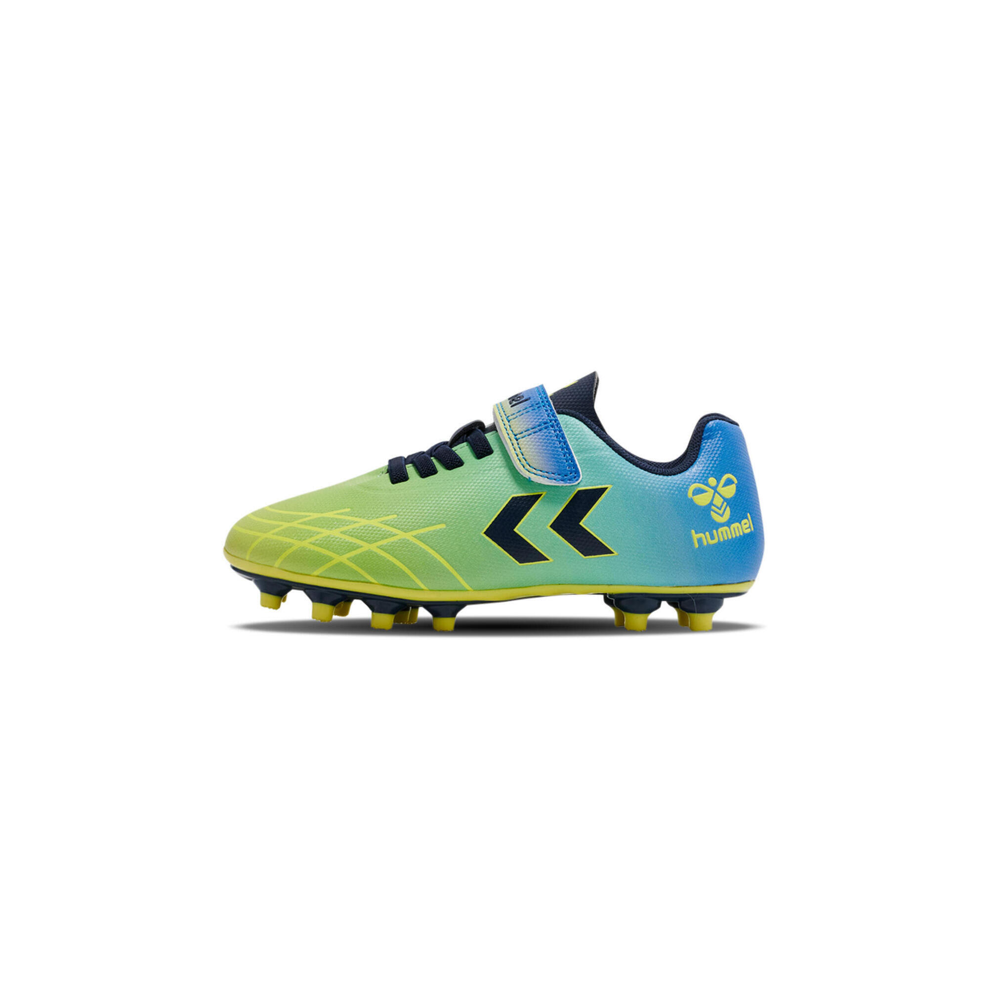 Hummel - Fermeture Velcro Turf, Soft Ground, Firm Ground Top Star Football Enfant Hummel - Chaussures De Football - Bleu - 26 - Decathlon