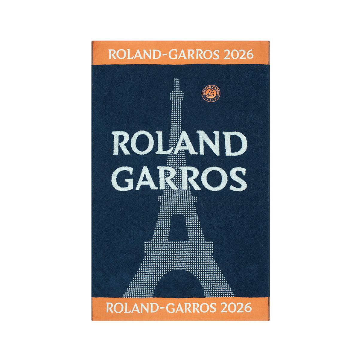 Serviette officielle joueur•se Roland-Garros 2026 - Marine 2/3