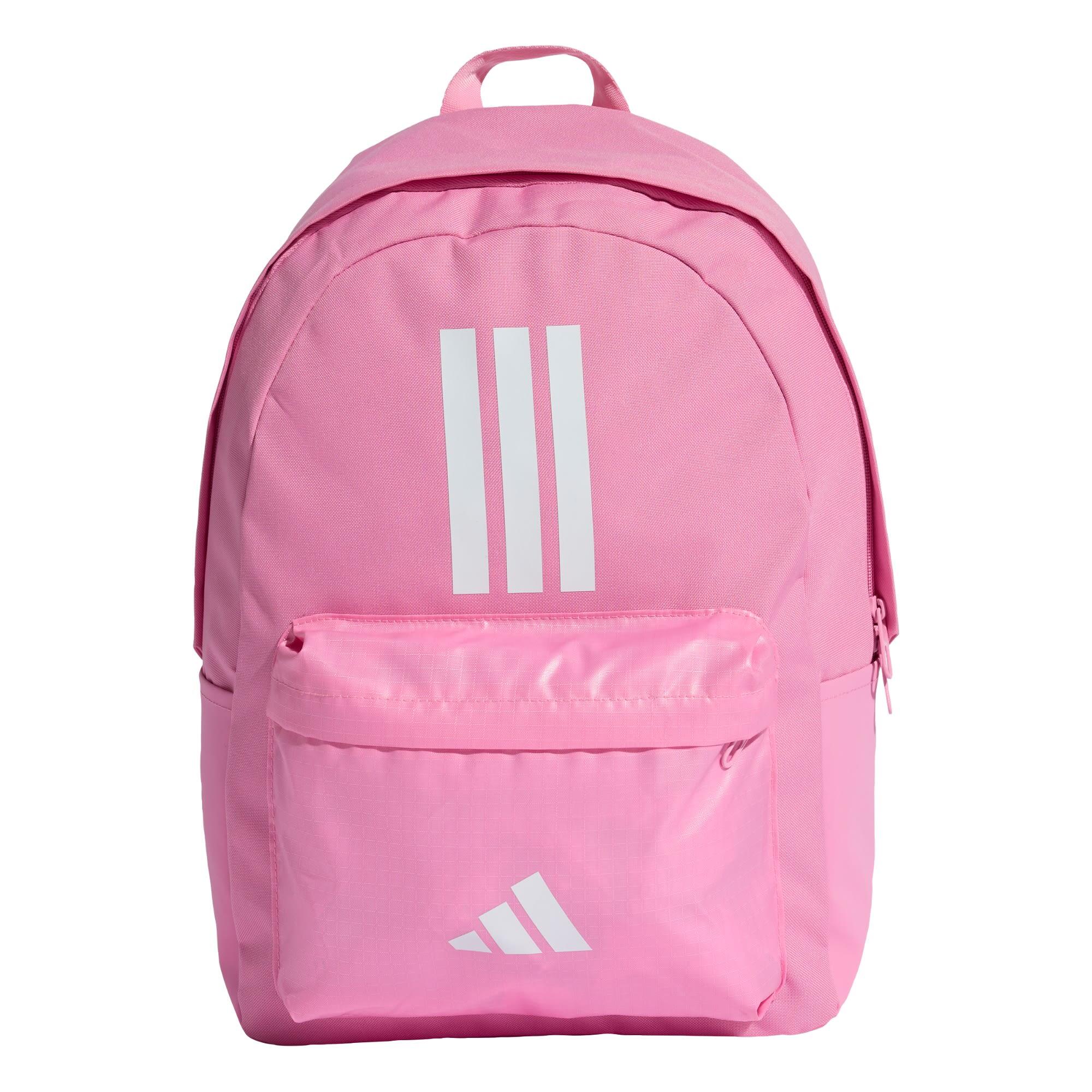 Adidas - Sac À Dos 3 Bandes Classic Back-to-school - Sac À Dos - Blanc|rose - Decathlon