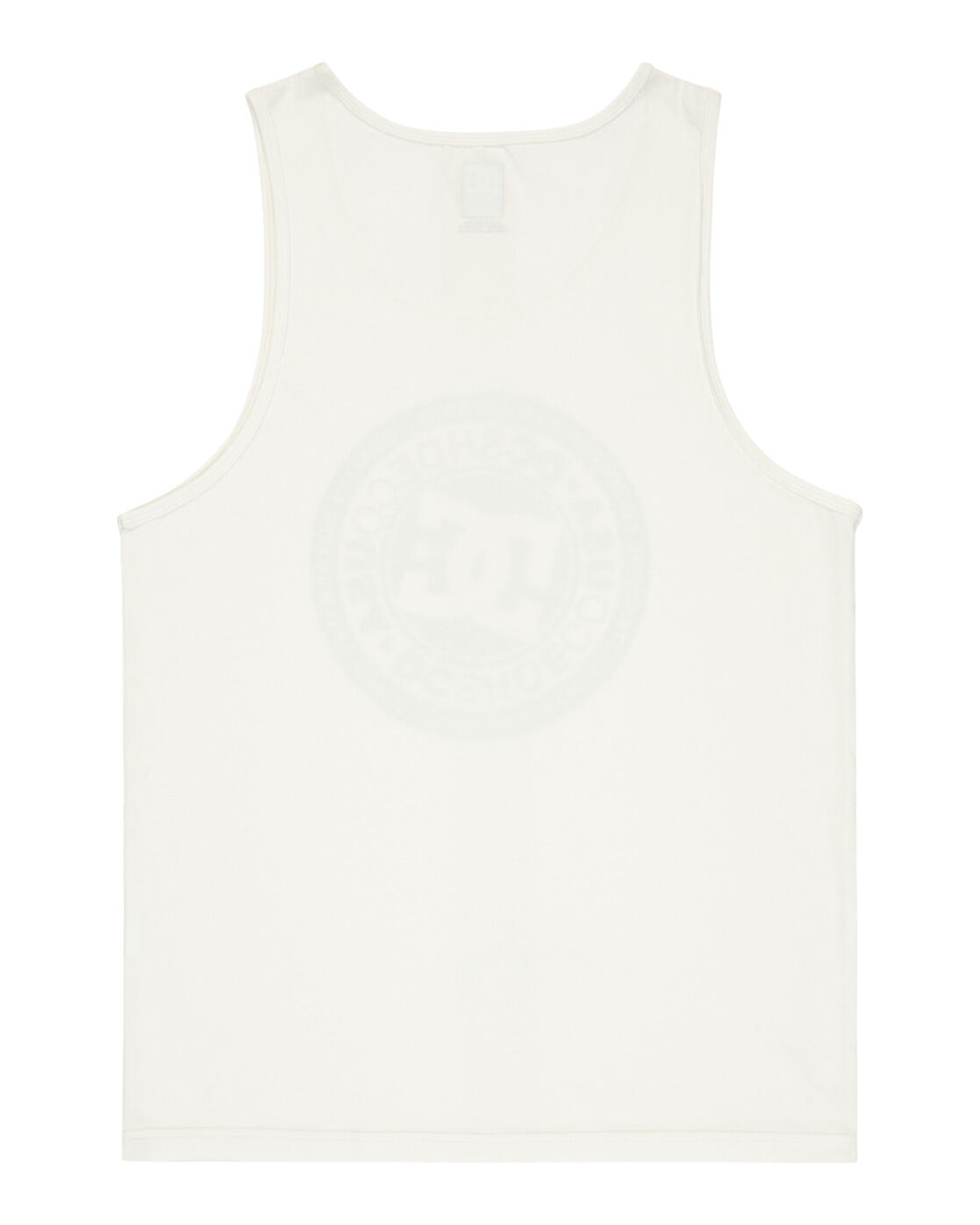 Tanktop CIRCLE STAR Weiss Heren 2/4