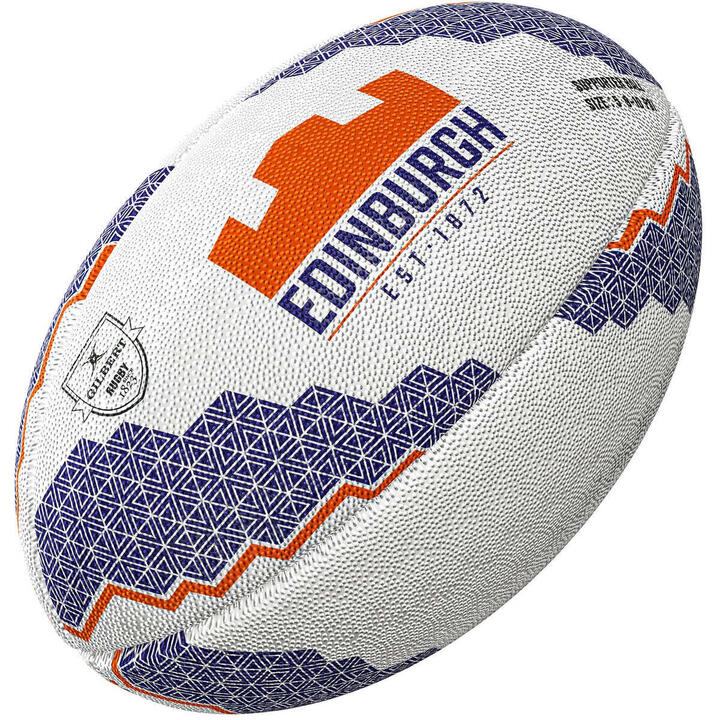 Ballon De Rugby Écosse Gilbert – Réplique SRU – Taille 2 Midi – 2025