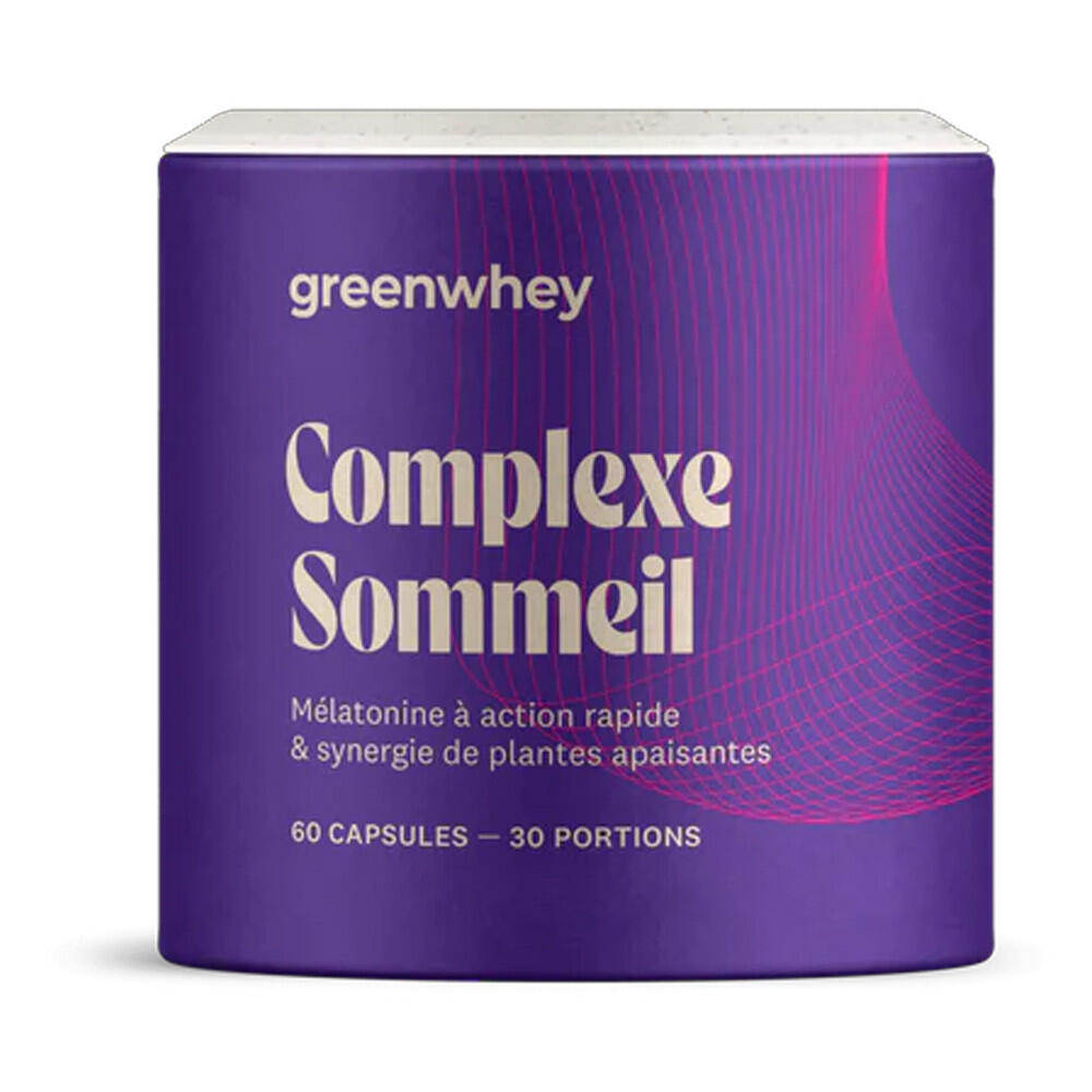Greenwhey - Sommeil | Complexe Sommeil (60 Capsules) - Vitamines - No Size - Decathlon