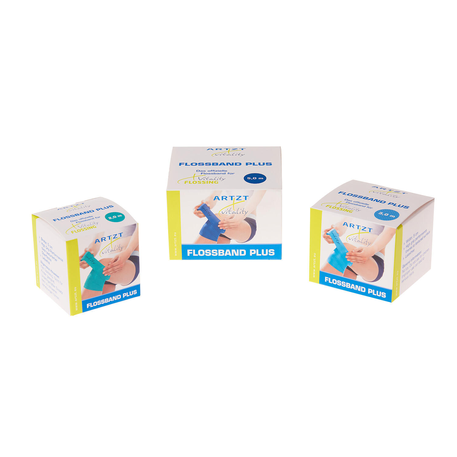 Flossband Plus 2 m Mint Fitness / Krafttraining Unisex Mint 2/6