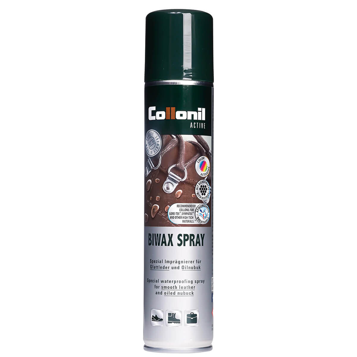 Spray impregnant ptr. piele si nabuc uleiat Collonil Active Biwax Spray, 200 ml