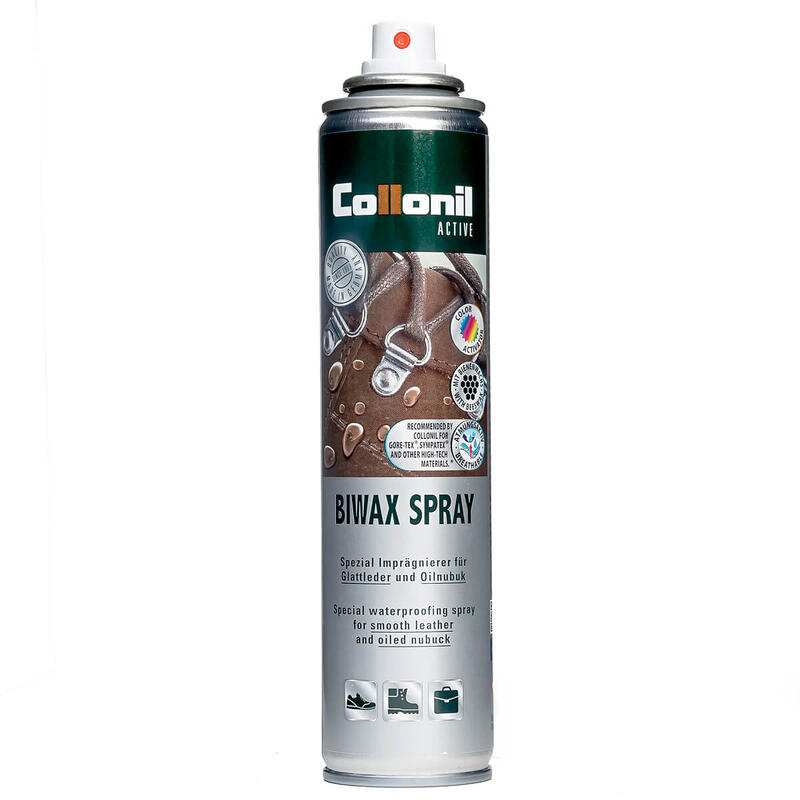 Spray impregnant ptr. piele si nabuc uleiat Collonil Active Biwax Spray, 200 ml