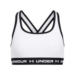 Brassière uni à bretelles croisées et maintien modéré fille Under Armour