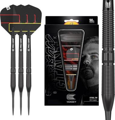 Gabriel clemens steel tip darts set met 90% wolfraam barrel