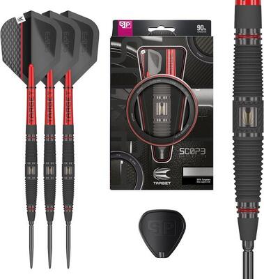Target darts scope steel tip dart set - 90% tungsten - 24g