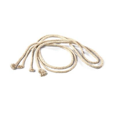 Gymnastikseil Wettkampf Jute 13 mm Fitnesstraining Unisex Natur