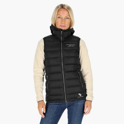 Dames hiking down vest wind resistant water resistant östersund