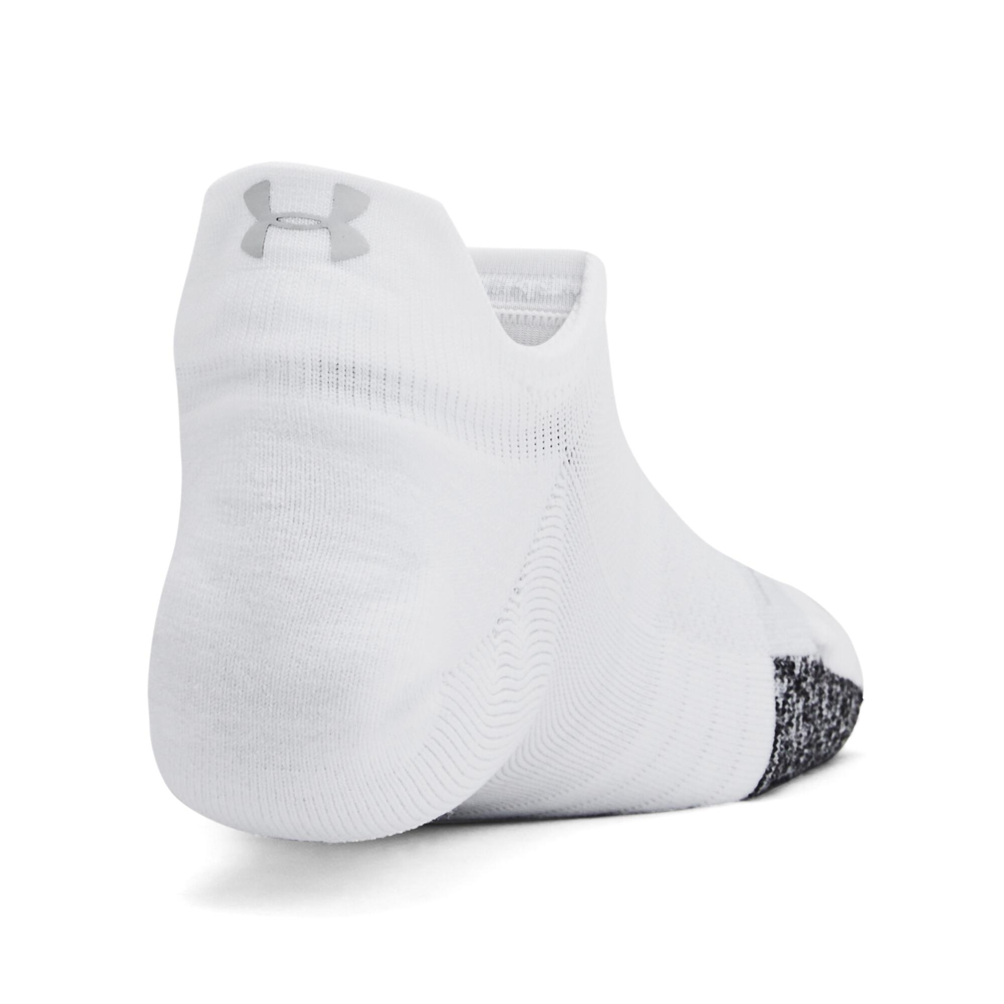 Calcetines invisibles para mujer Under Armour Breathe (x3) 2/2