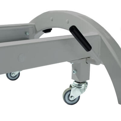 Rollensystem für Therapieliegen Impuls Graualuminium Gesundheitssport Unisex