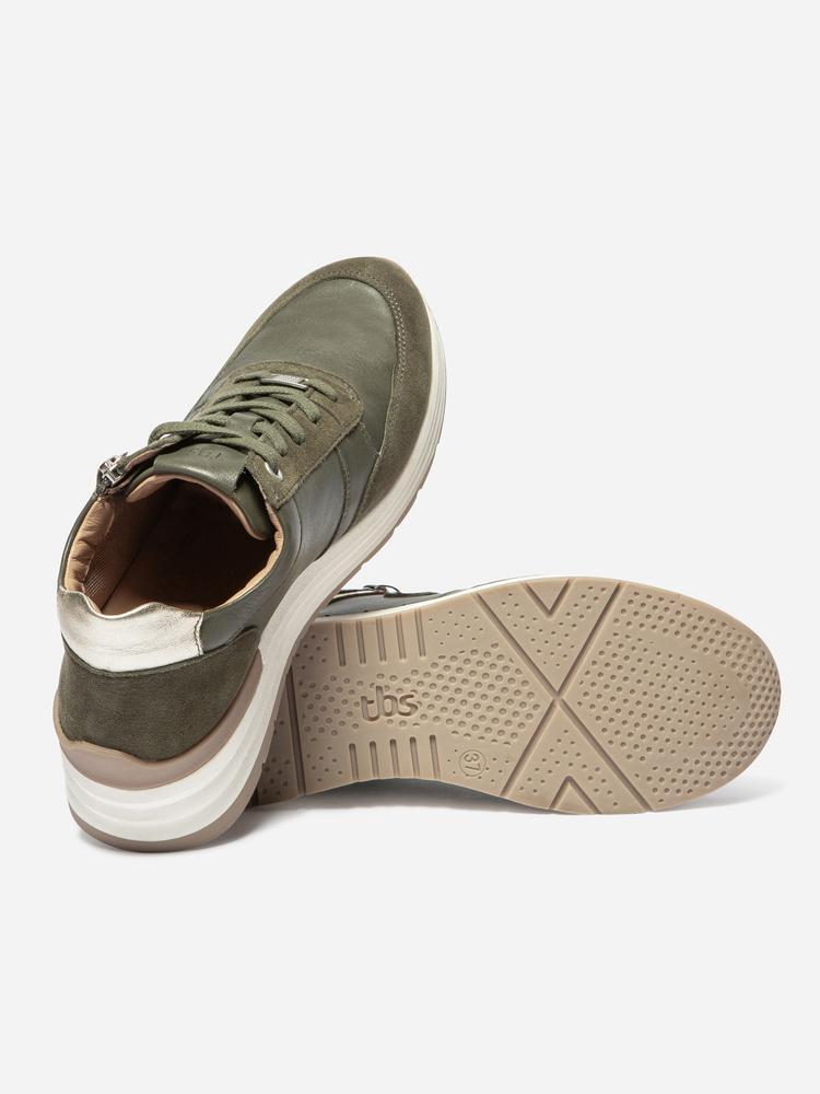 Chaussures de running femme TYLAZIP Kaki / Bronze 4/4