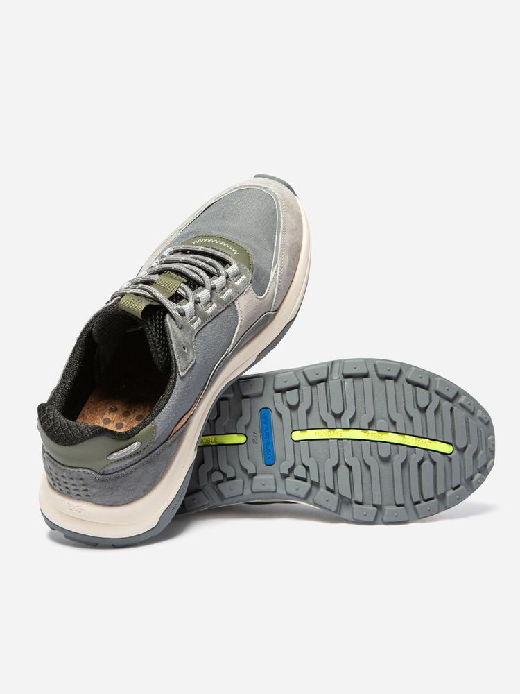 Chaussures de running Homme JONASSE Gris / Kaki 4/5