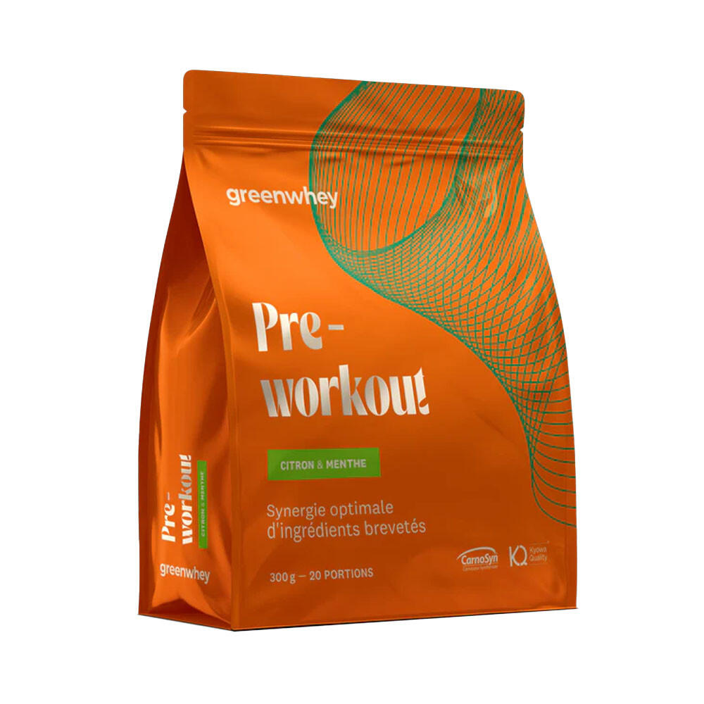GREENWHEY Preallenamento - Pre-allenamento (300 G) - Menta E Limone