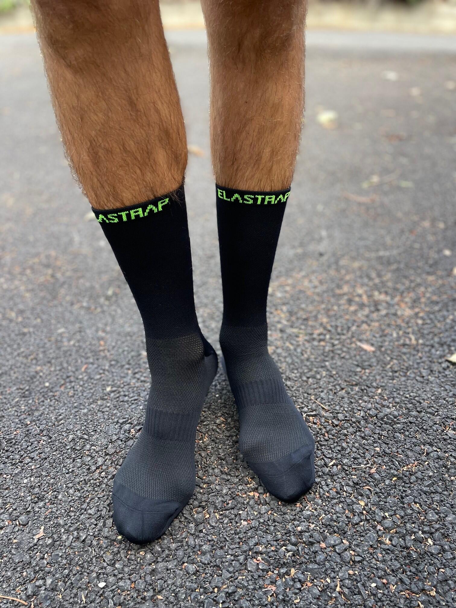 Chaussettes de Course Fines et Respirantes - Running, Vélo, Sports - Noire 3/7