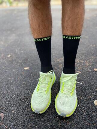 Chaussettes de Course Fines et Respirantes - Running, Vélo, Sports - Noire