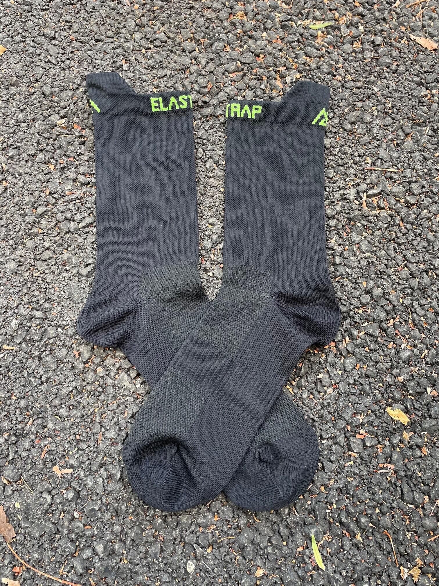 Chaussettes de Course Fines et Respirantes - Running, Vélo, Sports - Noire 6/7