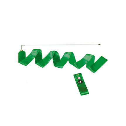 Gymnastikband mit Stab RSG Grün 4 m Training Gymnastik Unisex Grün