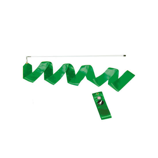 Gymnastikband mit Stab RSG Grün 4 m Training Gymnastik Unisex Grün