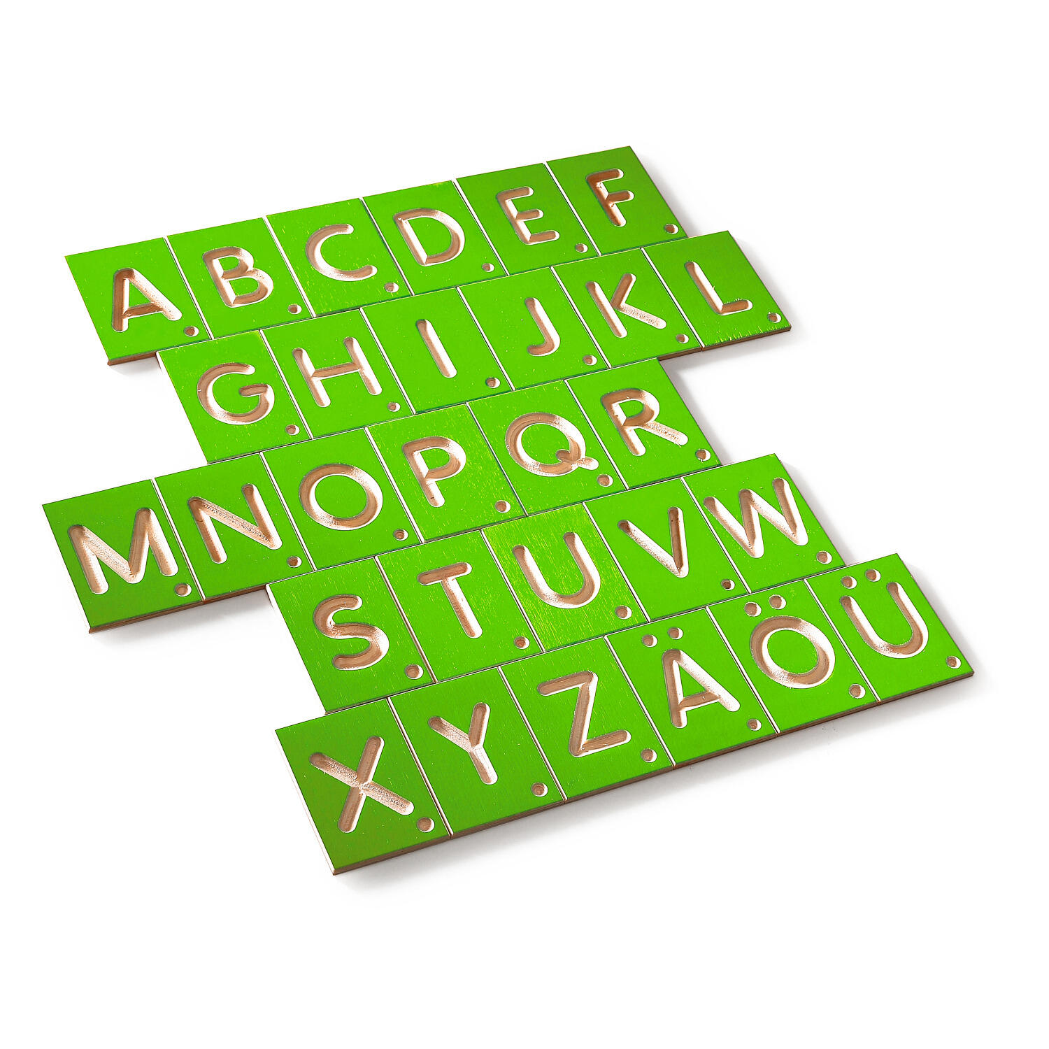 Lernspiel Großbuchstaben Kinderturnen Unisex 4/4