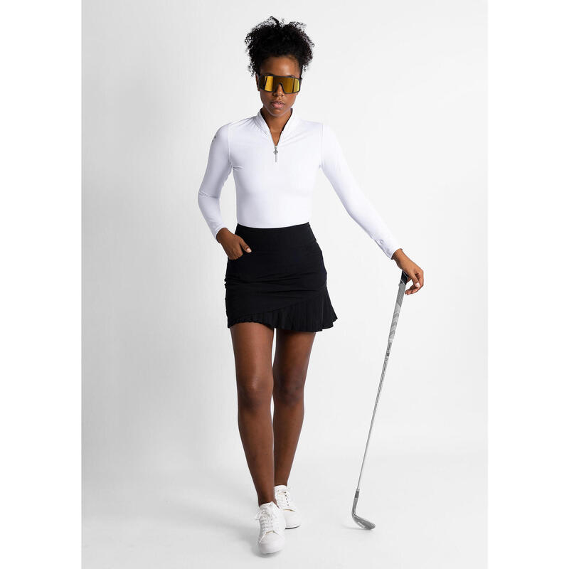 Fustă de golf pentru femei Ellerston – Talie înaltă, pliuri elegante